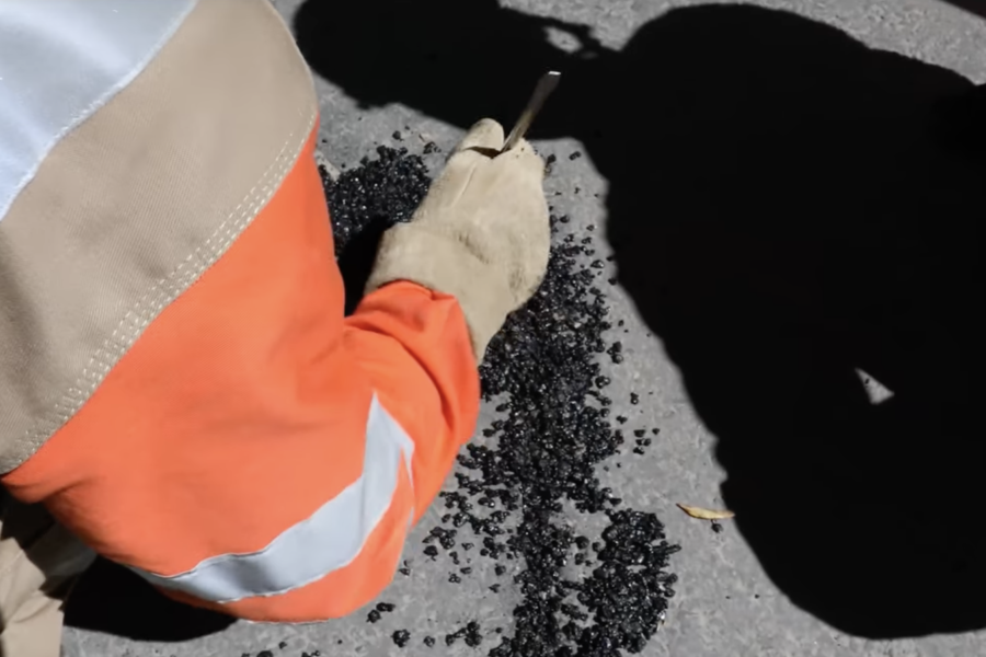 relleno de microzanja